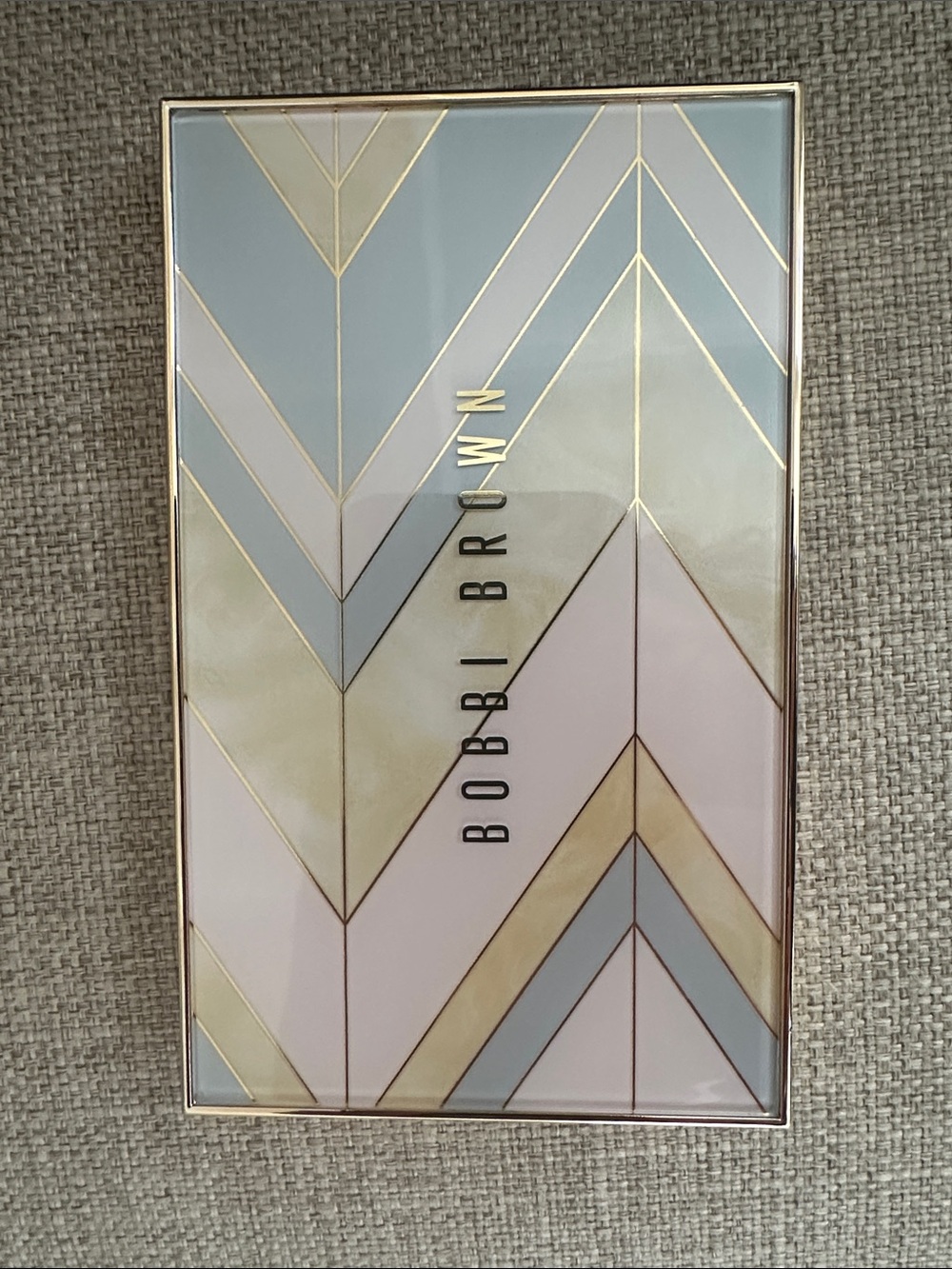 Bobbi Brown Pastel Chevron Compact in Blue, Pink & Gold